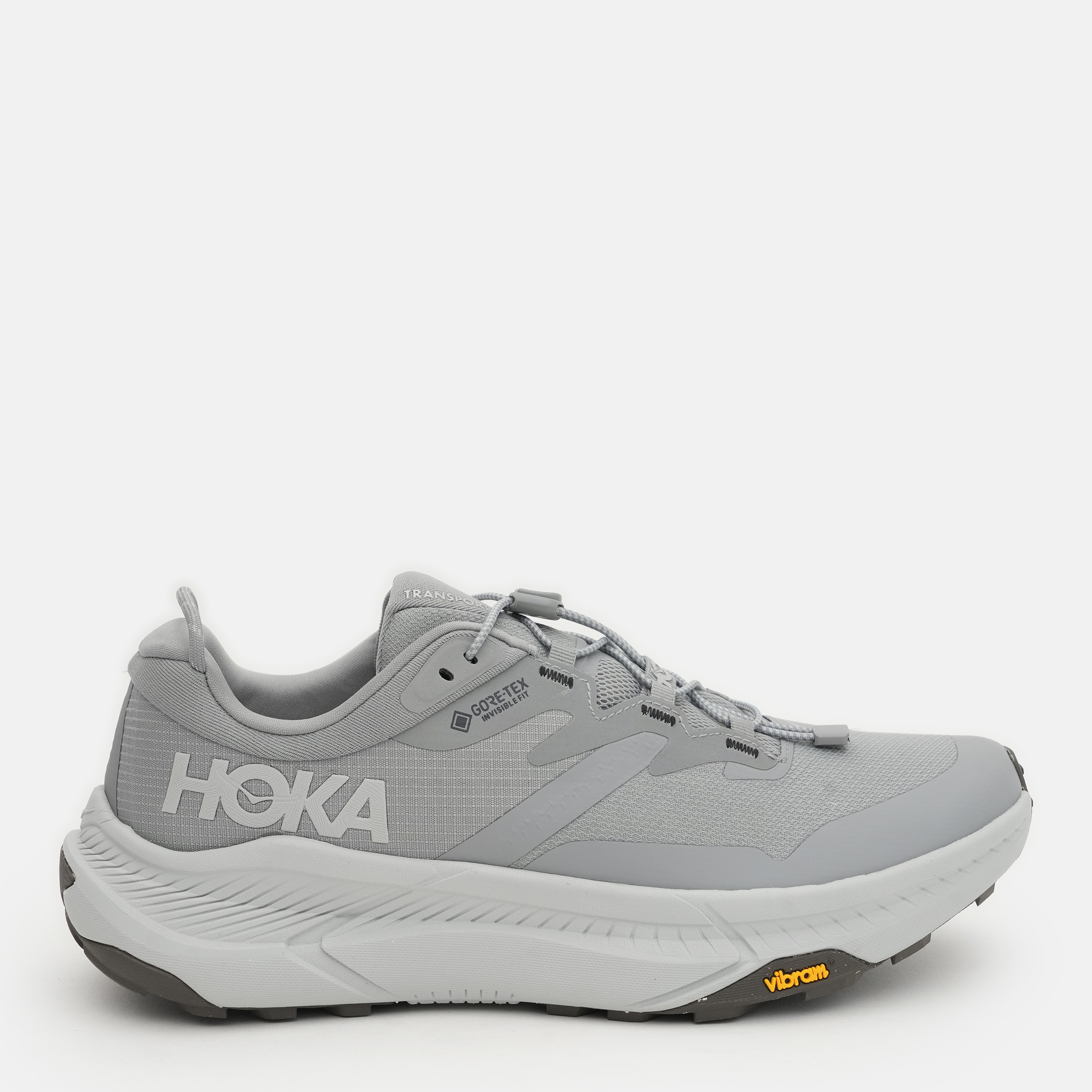 Акція на Чоловічі кросівки з Gore-Tex HOKA ONE ONE M Transport Gtx 1133957F-GLCT 44 (10US) 28 см Сірі від Rozetka