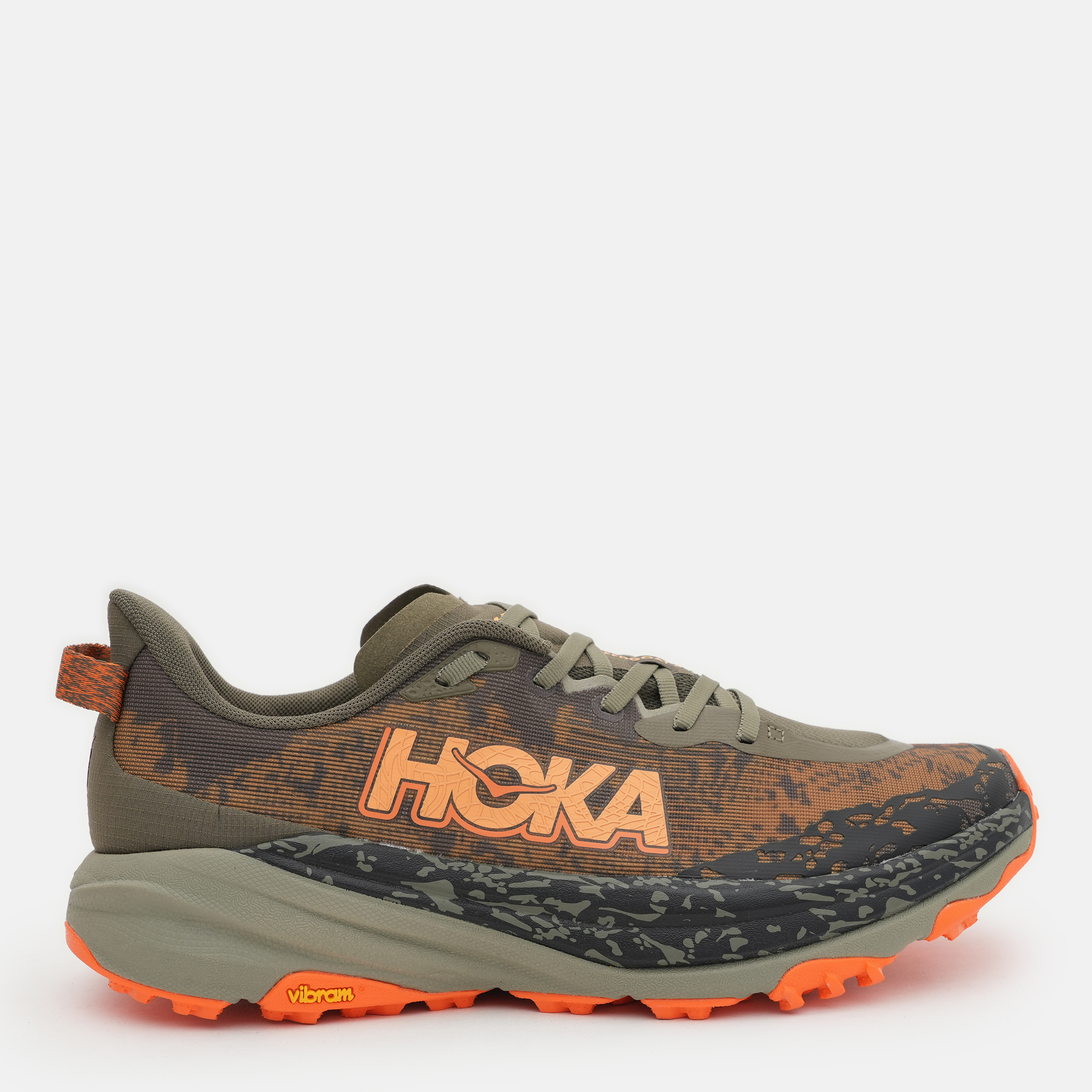 Акція на Чоловічі кросівки для бігу HOKA ONE ONE M Speedgoat 6 1147791-AQL 40 (7US) 25 см Коричневі від Rozetka