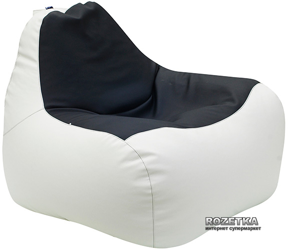

Кресло-Груша Примтекс Плюс Simba H-2200/D-5 S White-Black