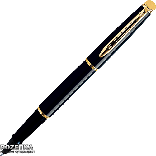

Ручка-роллер Waterman Hemisphere Black RB Черная Черный корпус (42 053)