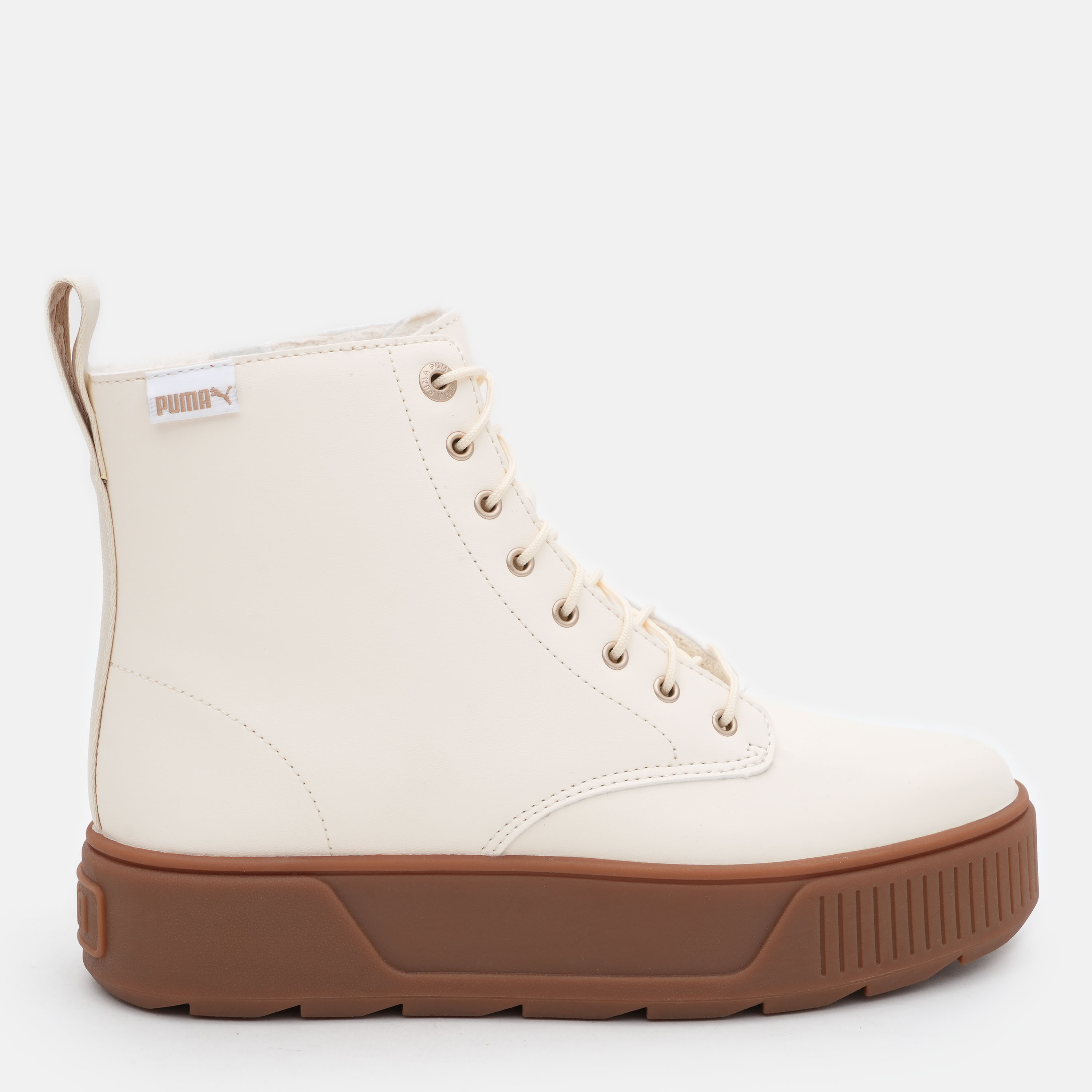 Акція на Жіночі черевики високі Puma Karmen Boot 8 WTR 40088303 37 (4UK) 23 см Sugared Almond-Puma Gold від Rozetka