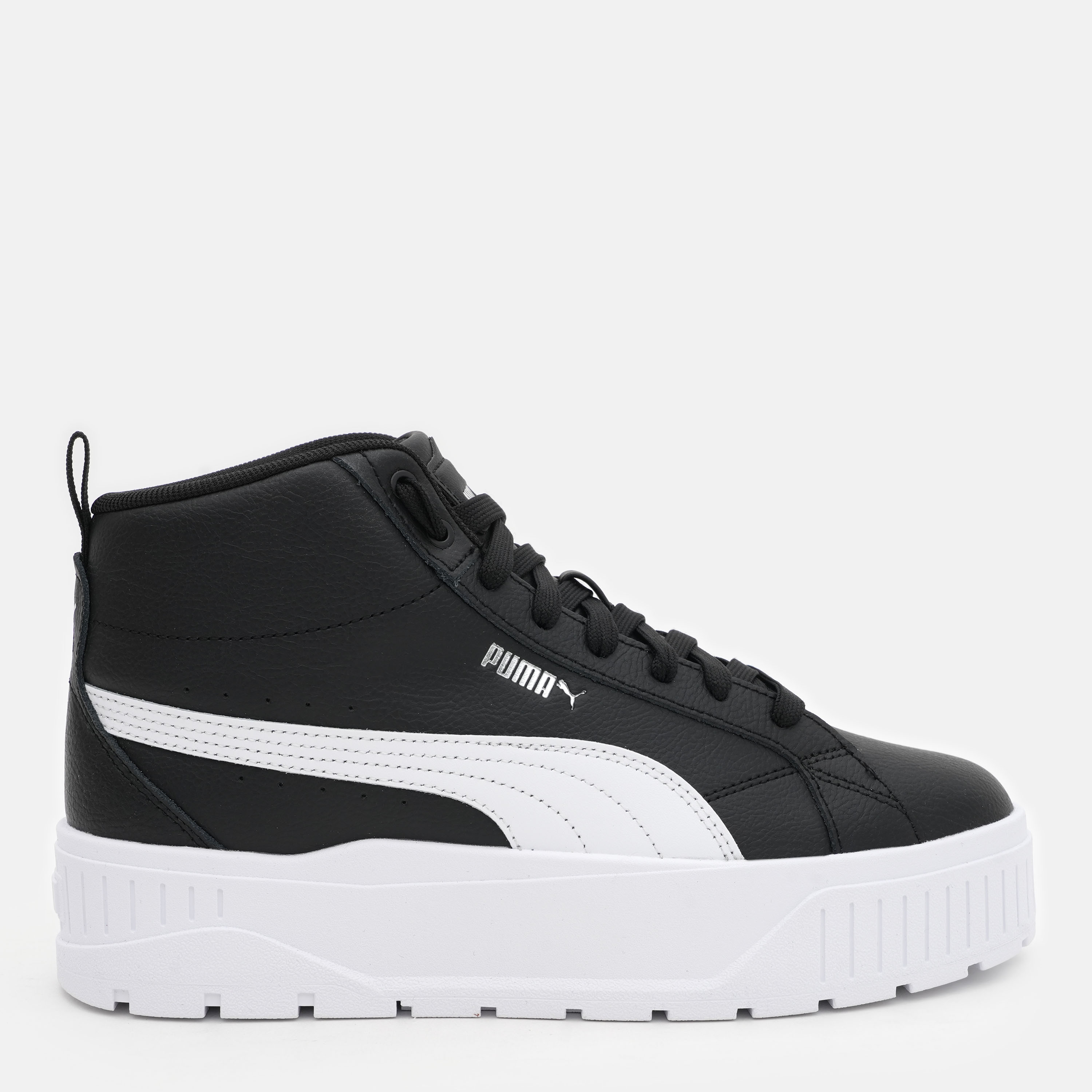 Акція на Жіночі черевики низькі Puma Karmen II Mid 39745906 38 (5UK) 24 см Puma Black-Puma White-Puma Silver від Rozetka