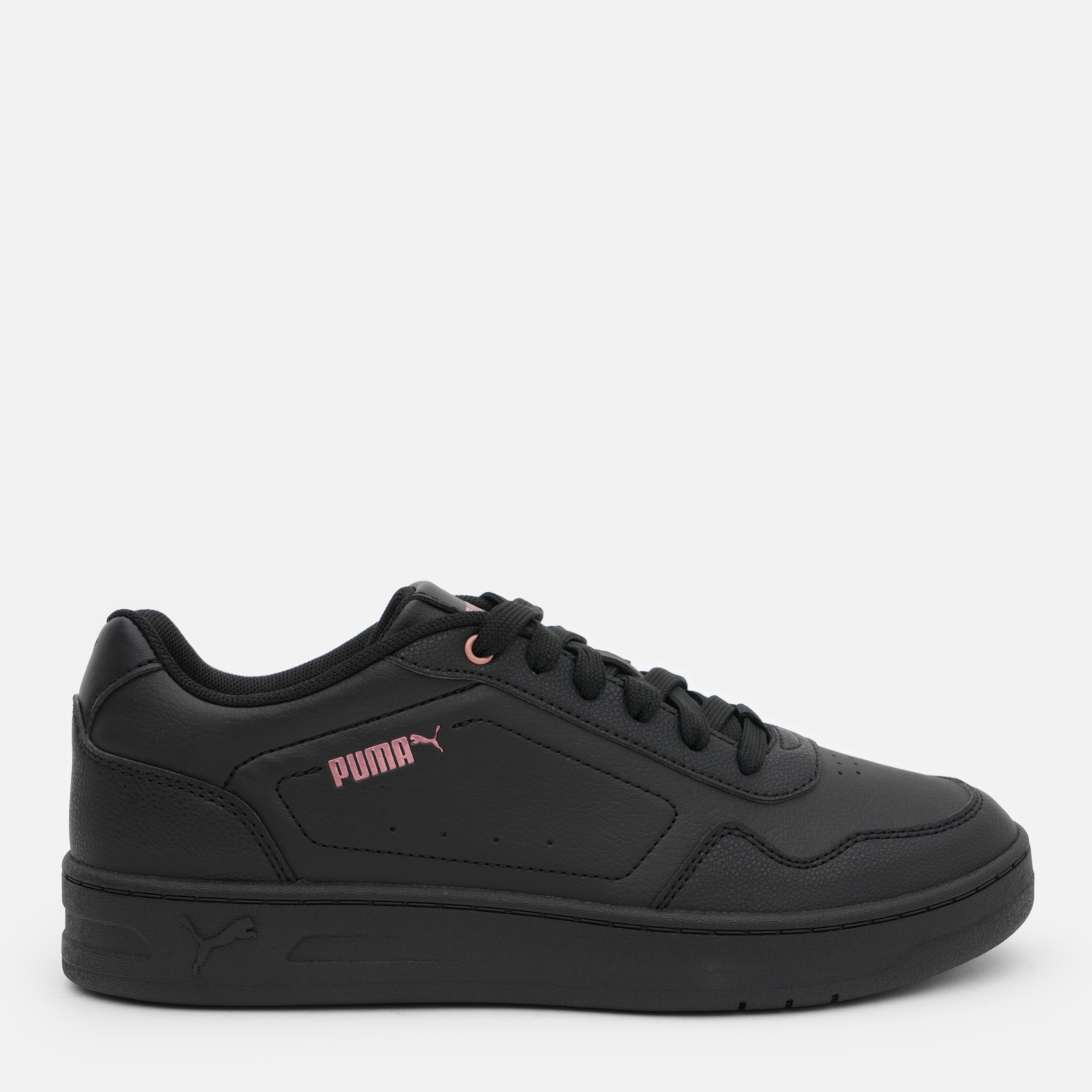 Акція на Жіночі кеди низькі Puma Court Classy 39502102 38 (5UK) 24 см Чорні від Rozetka