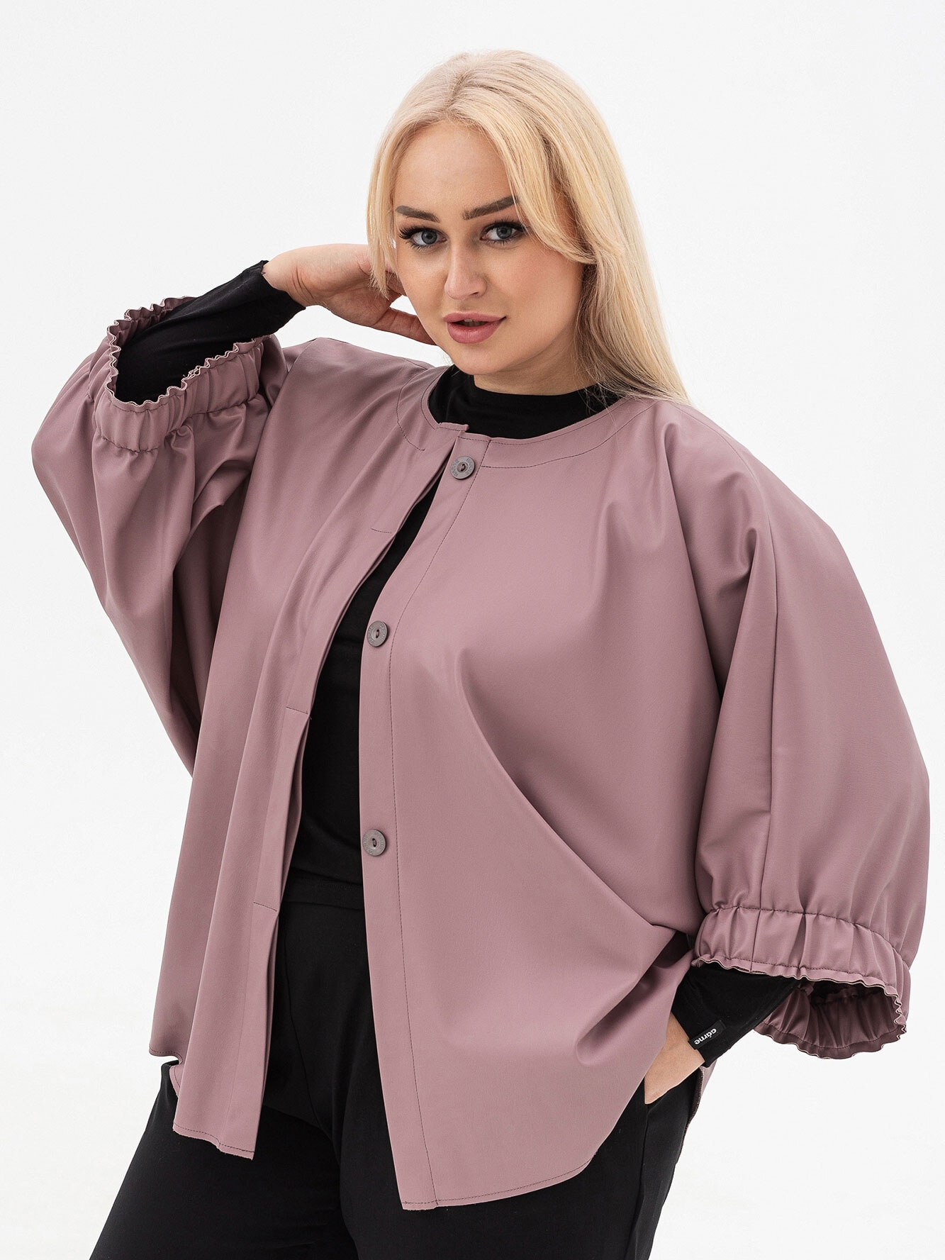 Акція на Кардиган жіночий Garne Lily 3042440 L-XL Рожевий від Rozetka