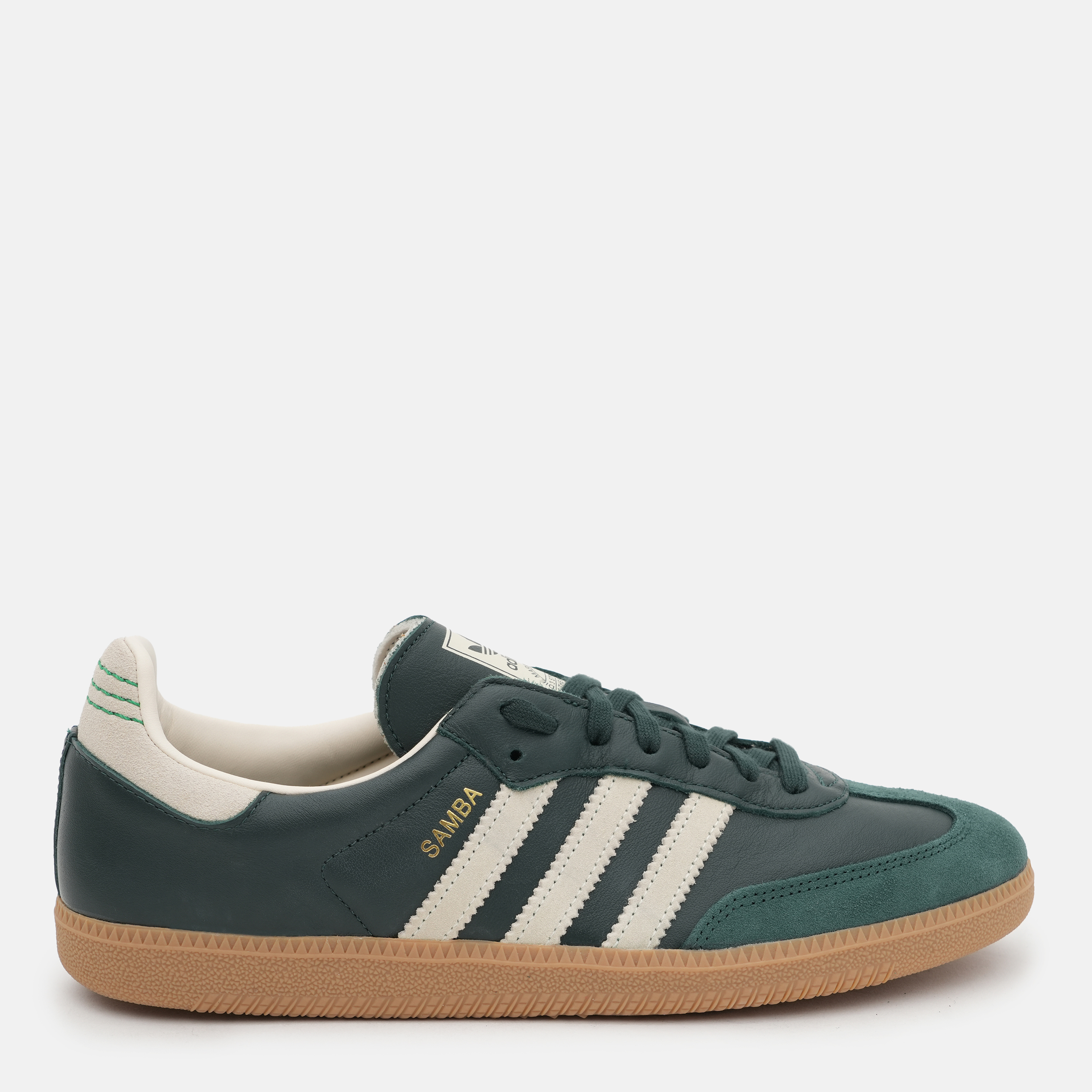 Акція на Чоловічі кеди низькі Adidas Samba Og ID1483 42 (8UK) 26.5 см Shagrn/Crewht/Goldmt від Rozetka