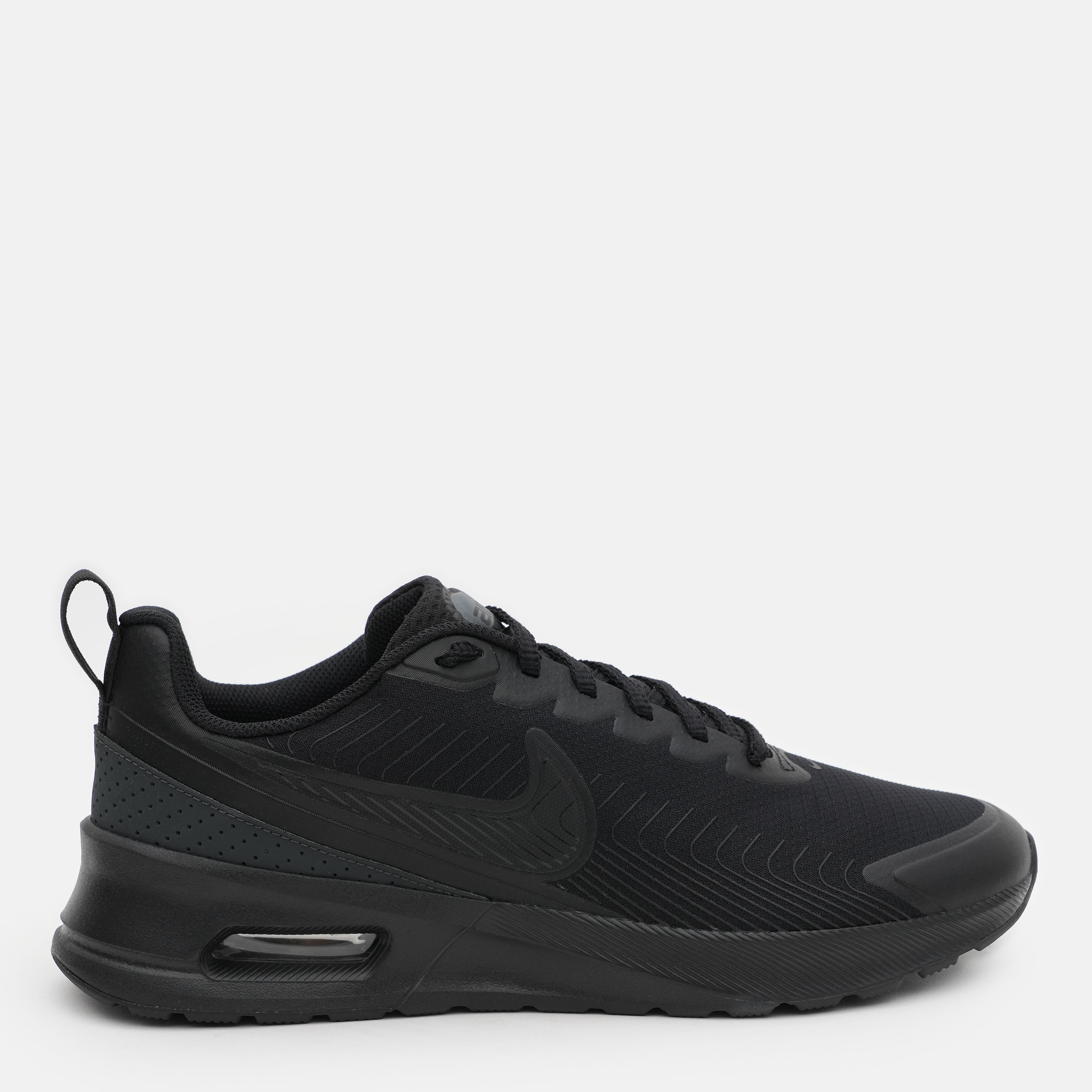 Акція на Чоловічі кросівки Nike Air Max Nuaxis FD4329-004 46  30 см Чорні від Rozetka