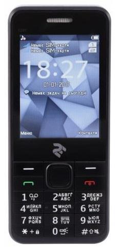 

Мобильный телефон 2E E240 Dual Sim Black