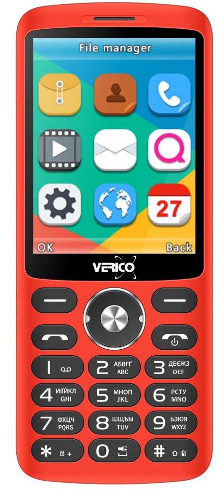 

Мобильный телефон Verico Style S283 Red