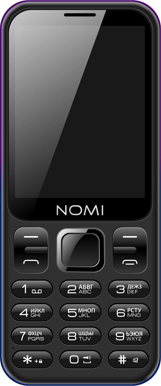 

Мобильный телефон Nomi i284 Violet/Blue
