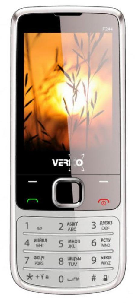 

Мобильный телефон Verico Style F244 Silver