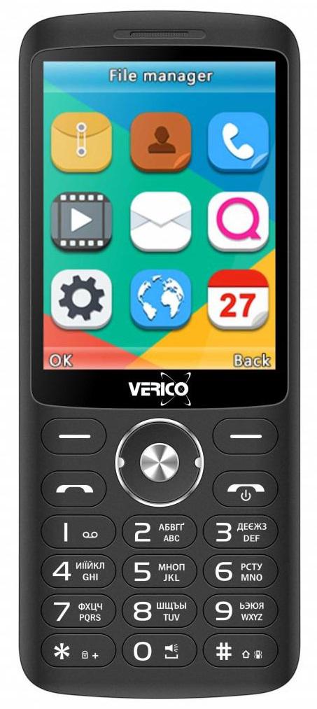

Мобильный телефон Verico Style S283 Black