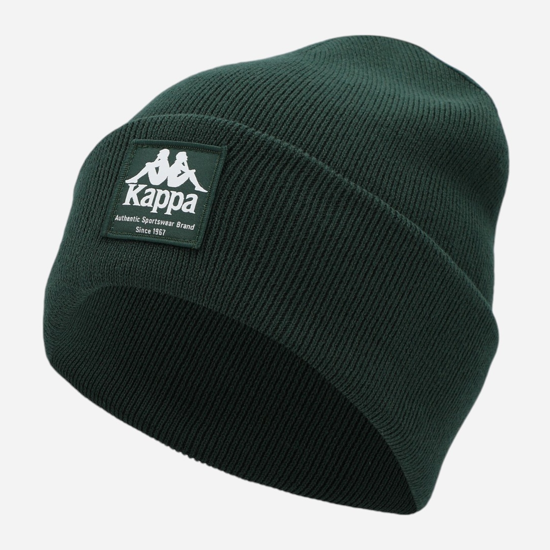 Акція на Шапка Kappa Adult hat 123324-74 One Size Темно-зелена від Rozetka