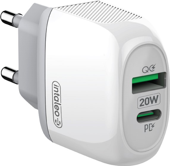 

Сетевое зарядное устройство Intaleo TCQ/PD220 20W White