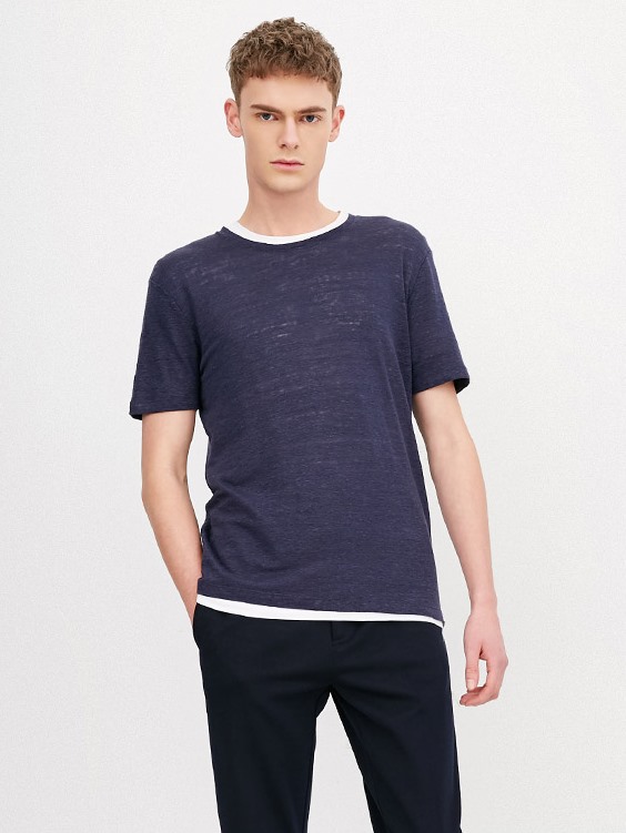 

Футболка Jack & Jones 217201571 M Синий