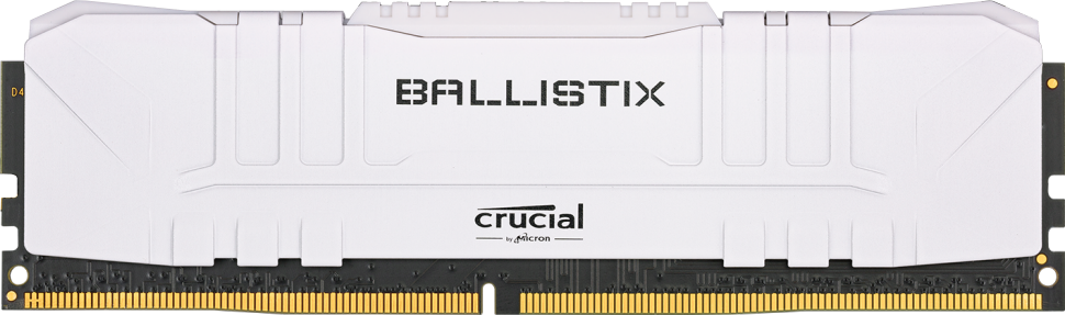 

Оперативная память Crucial DDR4-3200 8192MB PC4-25600 Ballistix White (BL8G32C16U4W)