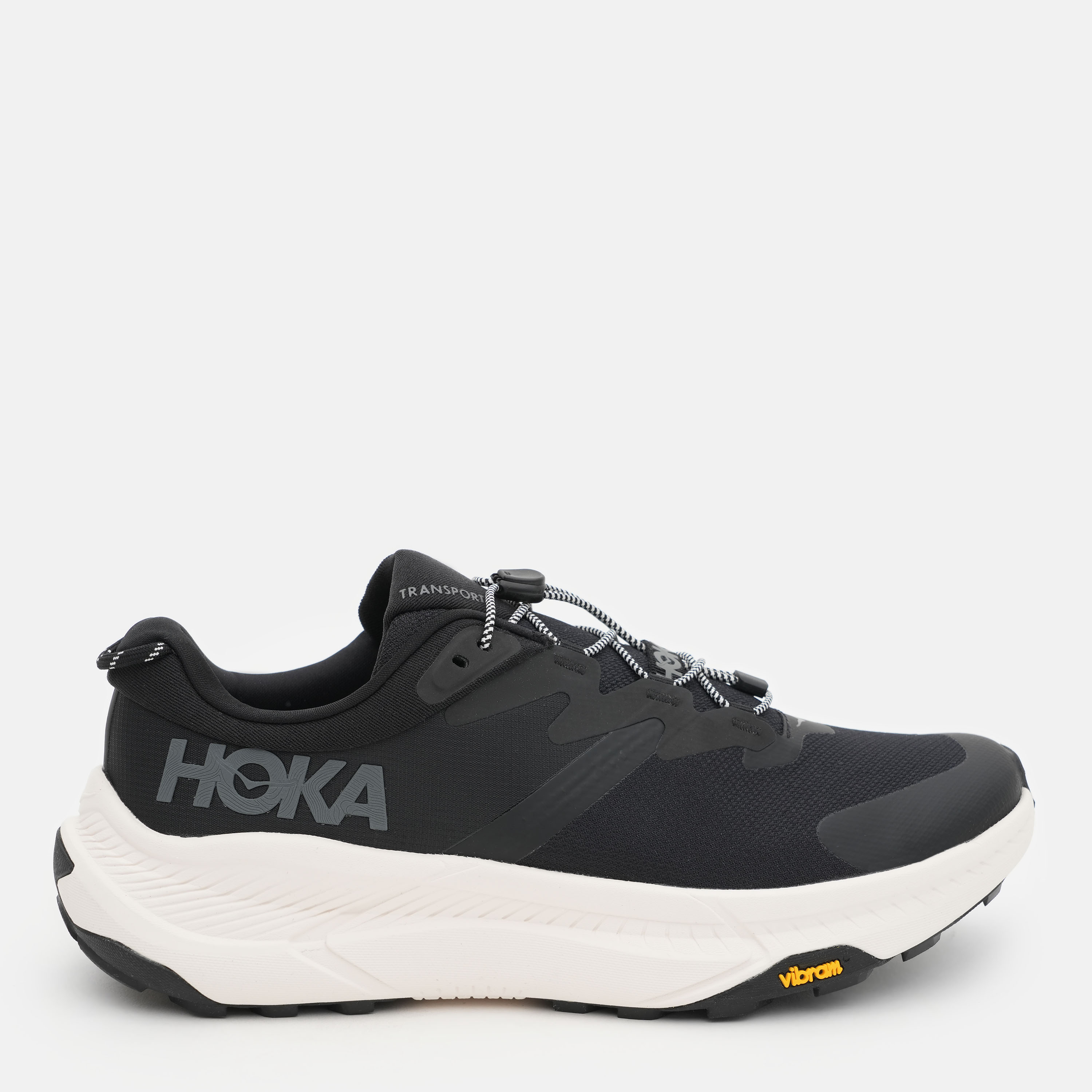 Акція на Чоловічі кросівки HOKA ONE ONE M Transport 1123153-BKLB 41.5 (8US) 26 см Чорні від Rozetka