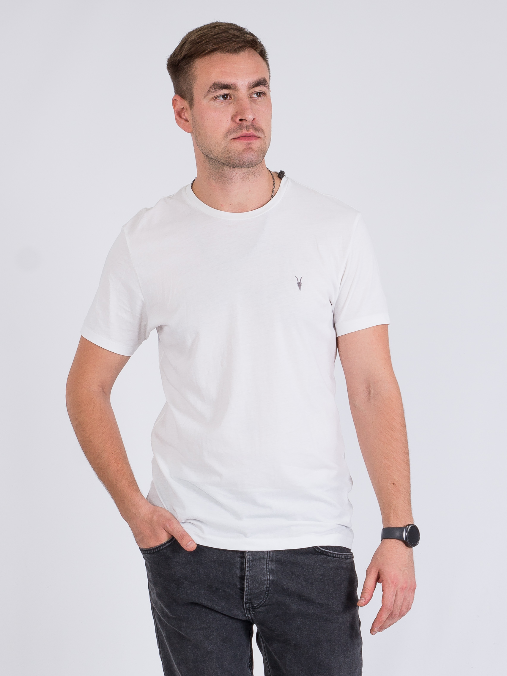 

Футболка AllSaints TonicSSCrew M Белый