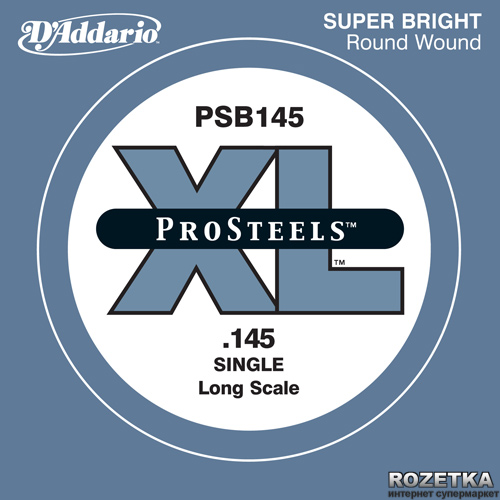 

D'Addario PSB145 XL ProSteels Single 145