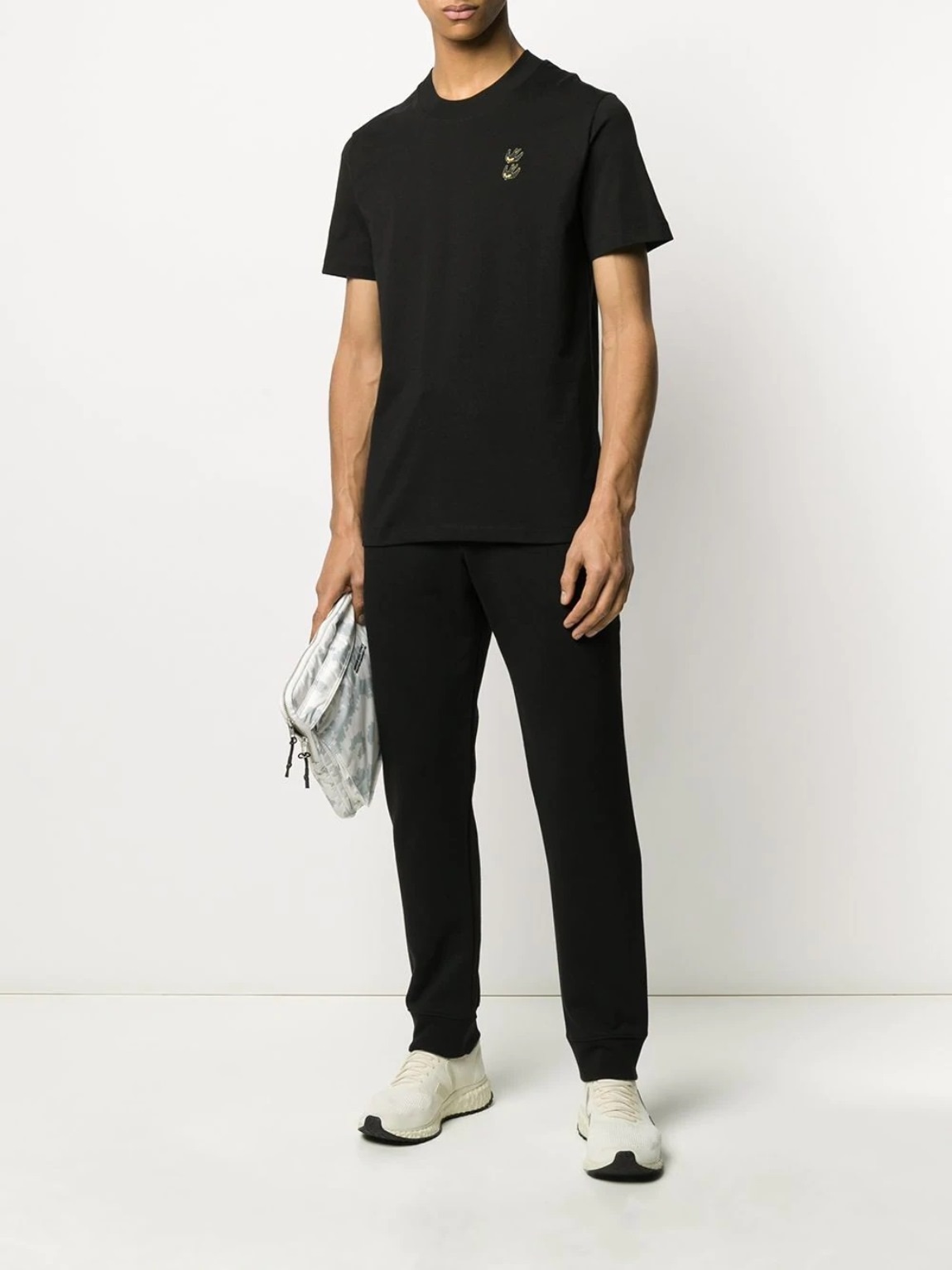 

Футболка с вышивкой Alexander McQueen 270220/15 XL Черный