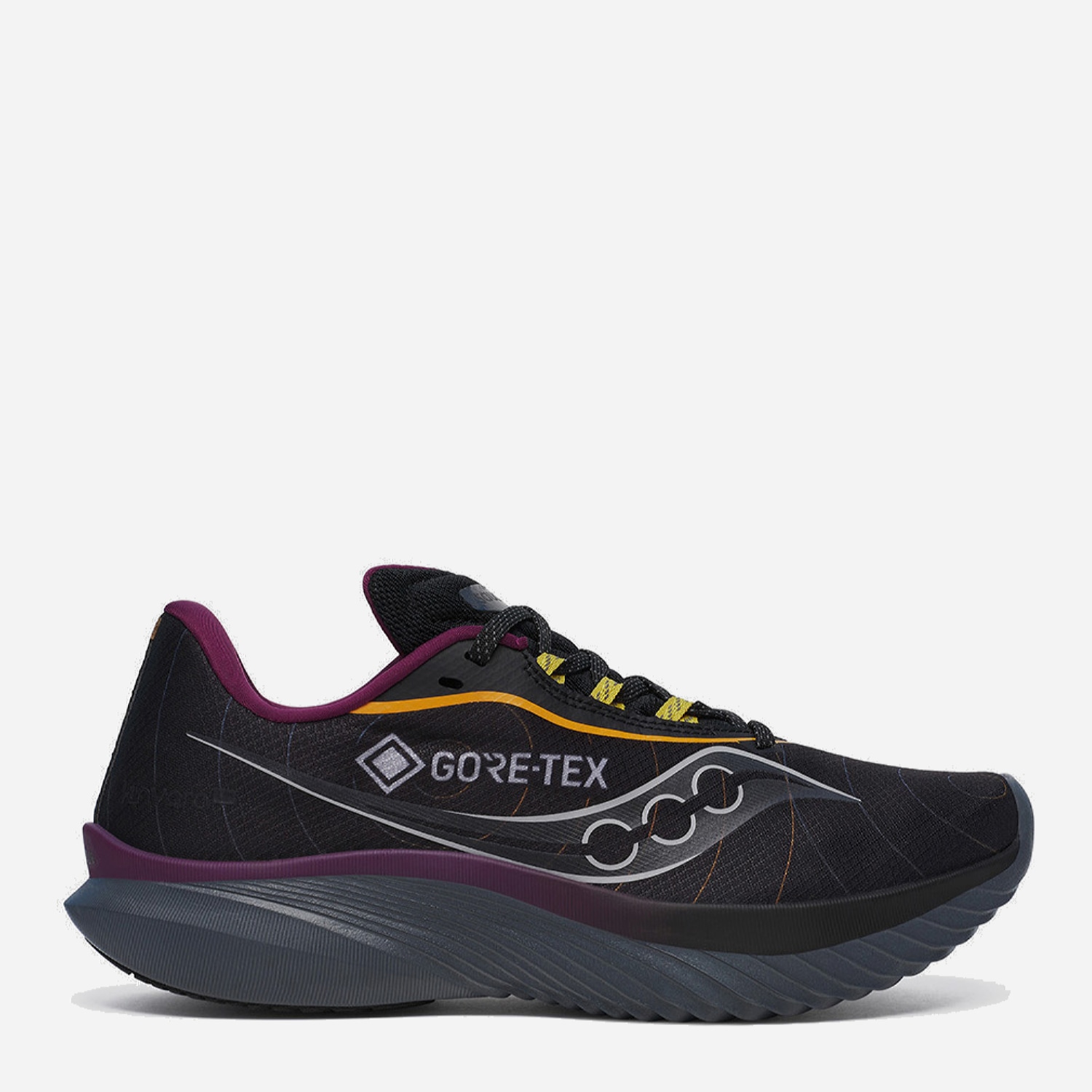 Акція на Жіночі кросівки для бігу з Gore-Tex Saucony S10969-250 37 (6US) 22.5 см Black/Shadow від Rozetka