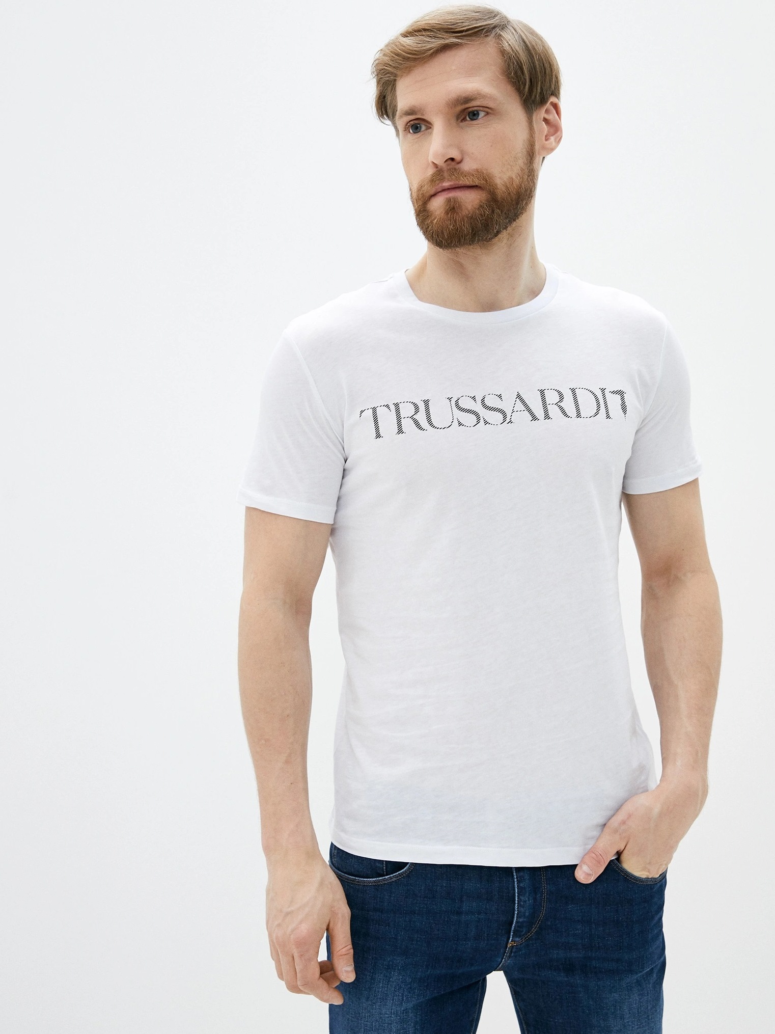 

Футболка Trussardi 52T003051T0036013 M Белый