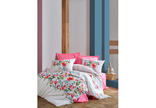 

Комплект постельного белья Cotton box Pamela Kirmizi 200x220