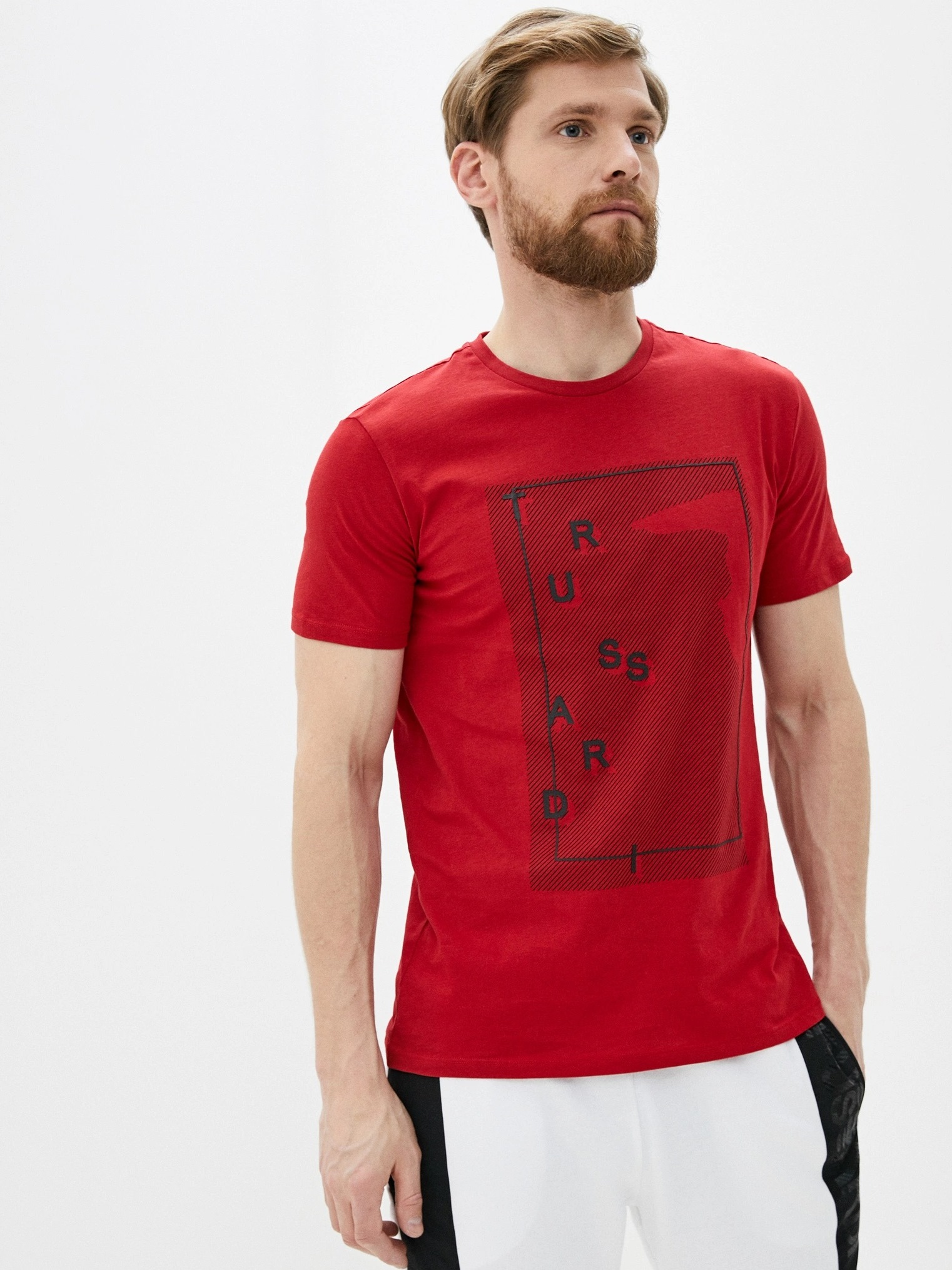 

Футболка Trussardi 52T003041T0036013  Красный, Футболка Trussardi 52T003041T0036013 S Красный