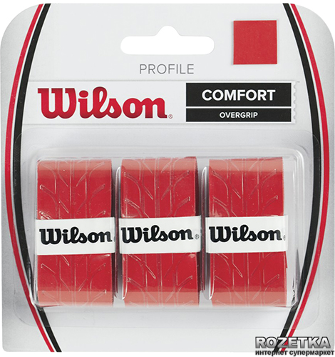 

Намотка Wilson Profile Overgrip SS15 Red (WRZ4025RD)