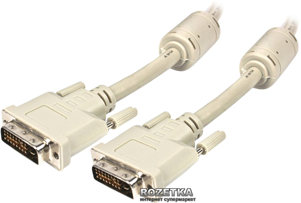 Акція на Кабель Cablexpert DVI Dual Link 4.5 м (CC-DVI2-15) від Rozetka UA