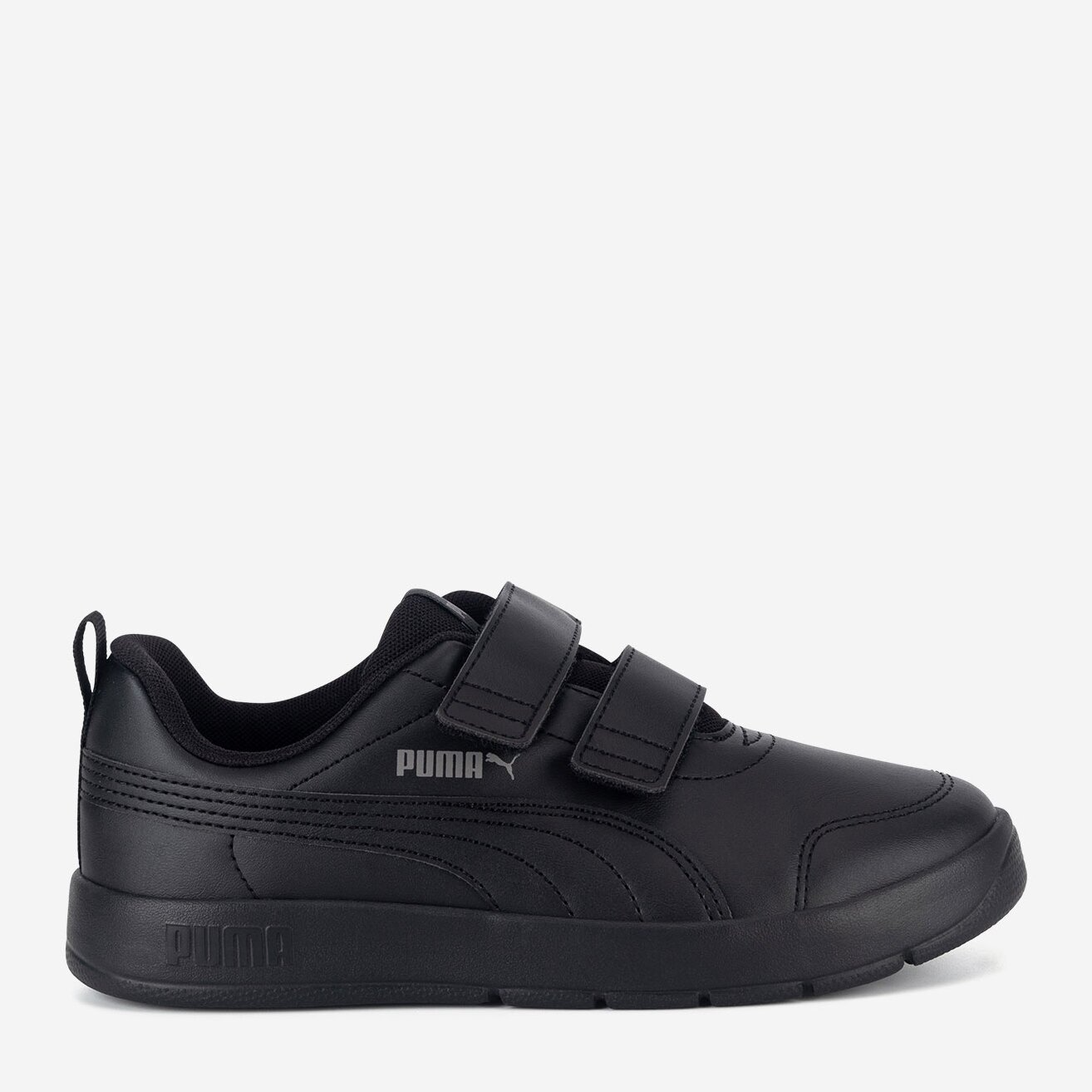 Акція на Дитячі кросівки для хлопчика Puma Courtflex V3 V PS 39764201 29 Black-Black-Cast Iron від Rozetka