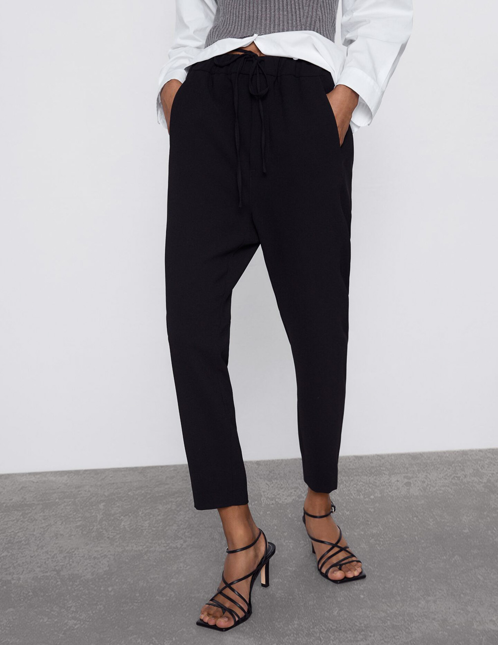 

Брюки Zara Ж1050207 (8664/878/800) цвет черный XS