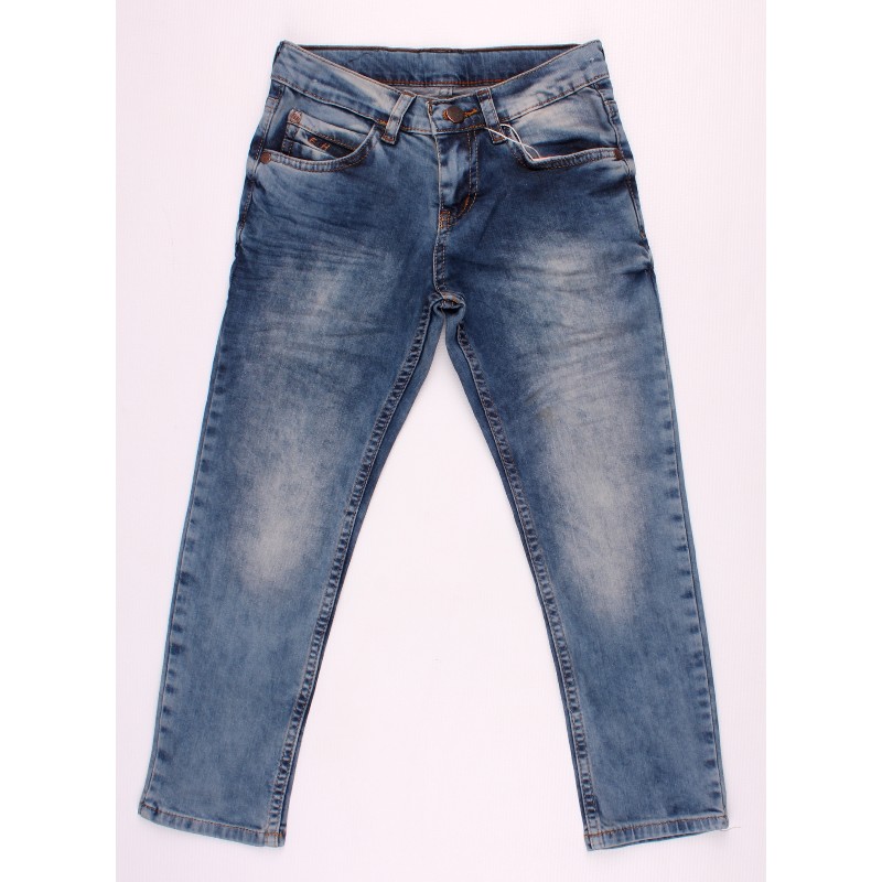 

Брюки джинсовые для мальчика BREEZE 20118 128 см синий (409465)