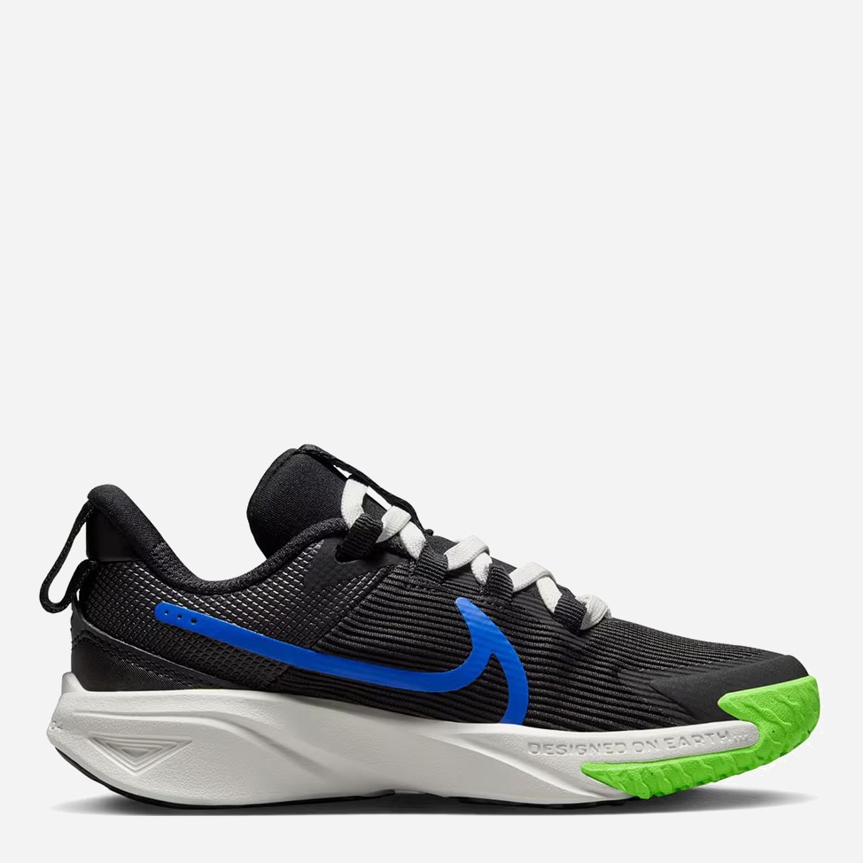 Акція на Дитячі кросівки для хлопчика Nike Star Runner 4 Nn DX7614-004 32 (1Y) Чорні від Rozetka