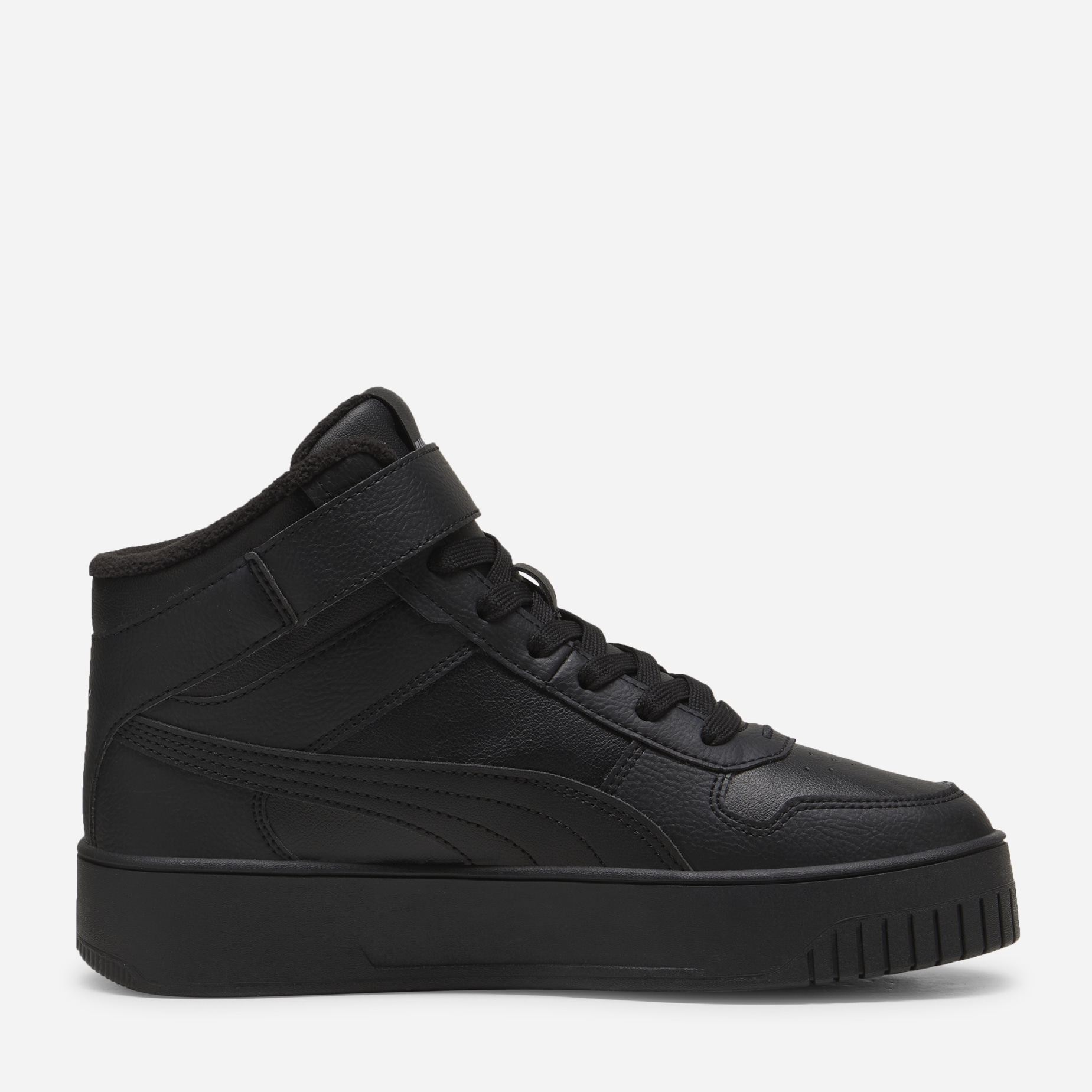 Акція на Жіночі зимові черевики Puma Carina Street Mid WTR 39805001 38.5 (5.5UK) 24.5 см Puma Black-Puma Black-Puma Silver від Rozetka