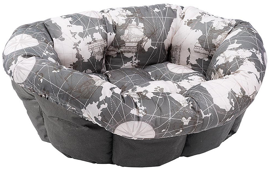 

Подушка для собак и кошек Ferplast Sofa' 6 73x55x27 см для лежаков Siesta Deluxe Серая с Белым