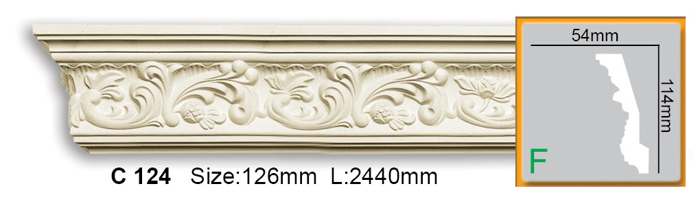 

Карниз с орнаментом Gaudi Decor C 124