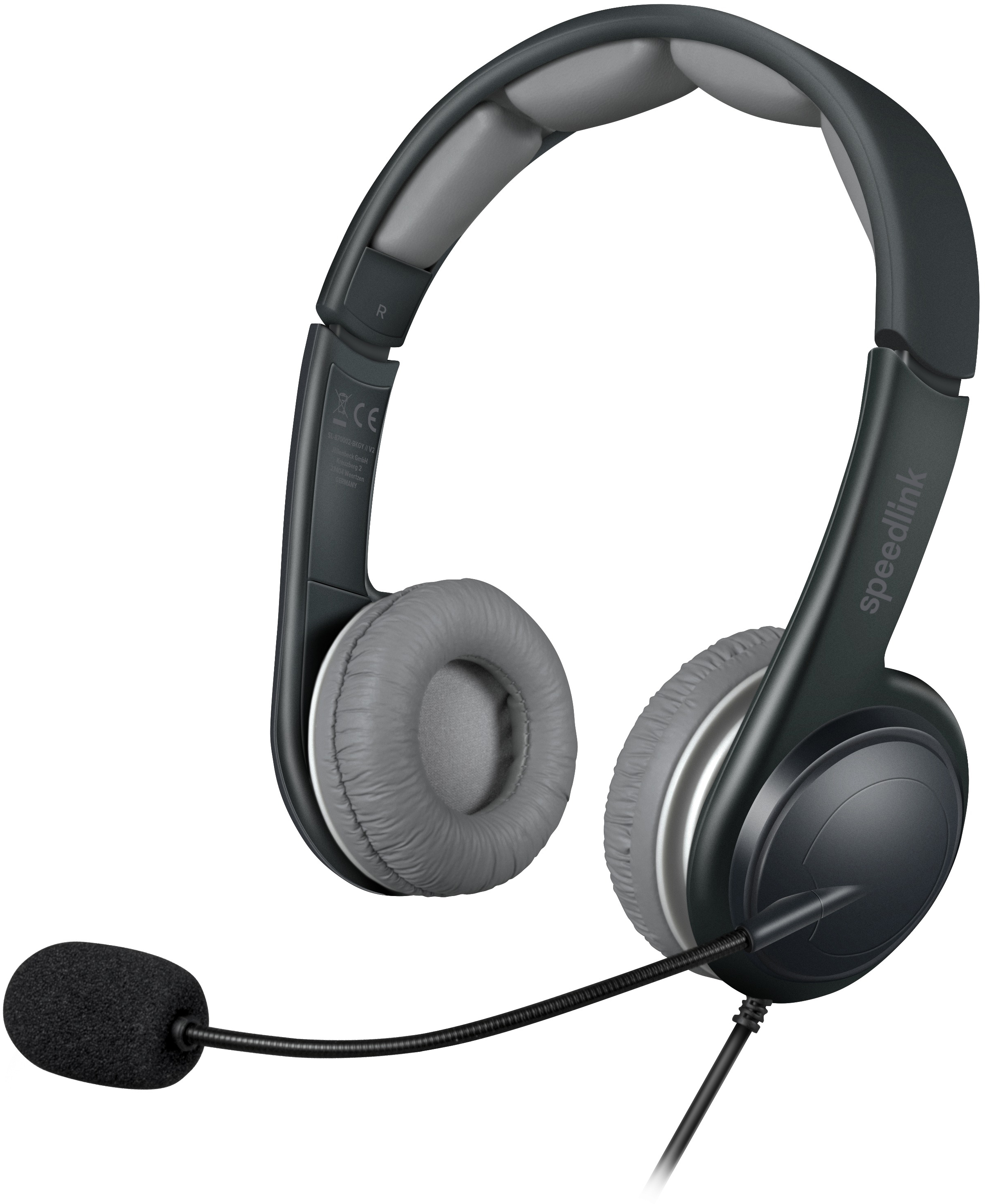 

Наушники SPEEDLINK Sonid Stereo Headset Black-Grey (SL-870002-BKGY)