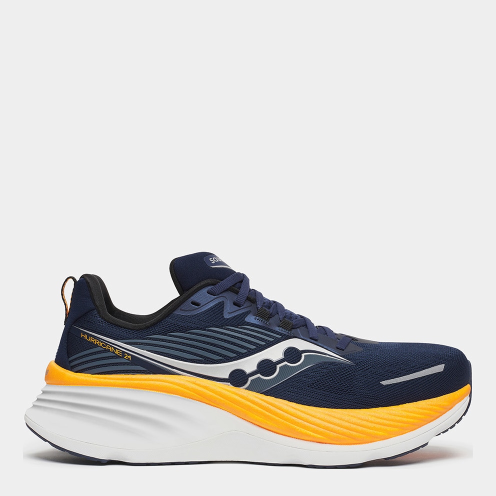 Акція на Чоловічі кросівки для бігу Saucony Hurricane 24 S20933-211 40.5 (7.5US) 25.5 см Темно-сині від Rozetka