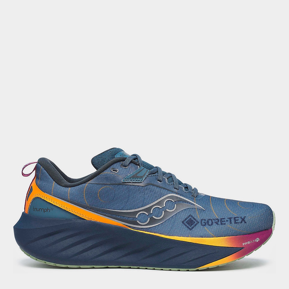 Акція на Чоловічі кросівки для бігу з Gore-Tex Saucony Triumph 22 Gtx S20966-253 46.5 (12US) 30 см Сині від Rozetka