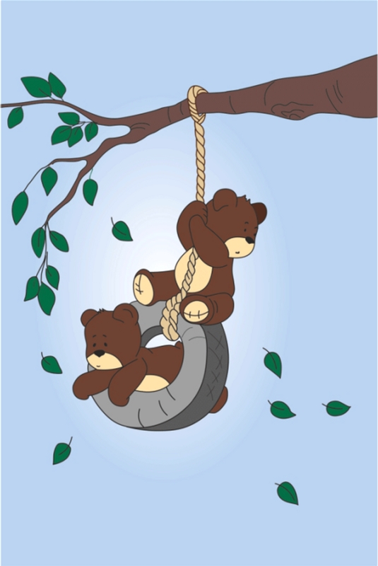 

Картина по номерам Rosa Kids Малевалка Игривые медвежата 20 x 30 см (4823098518228)