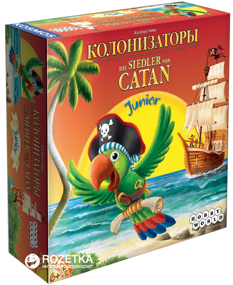 

Настольная игра Hobby World Колонизаторы Junior (4620011812704)