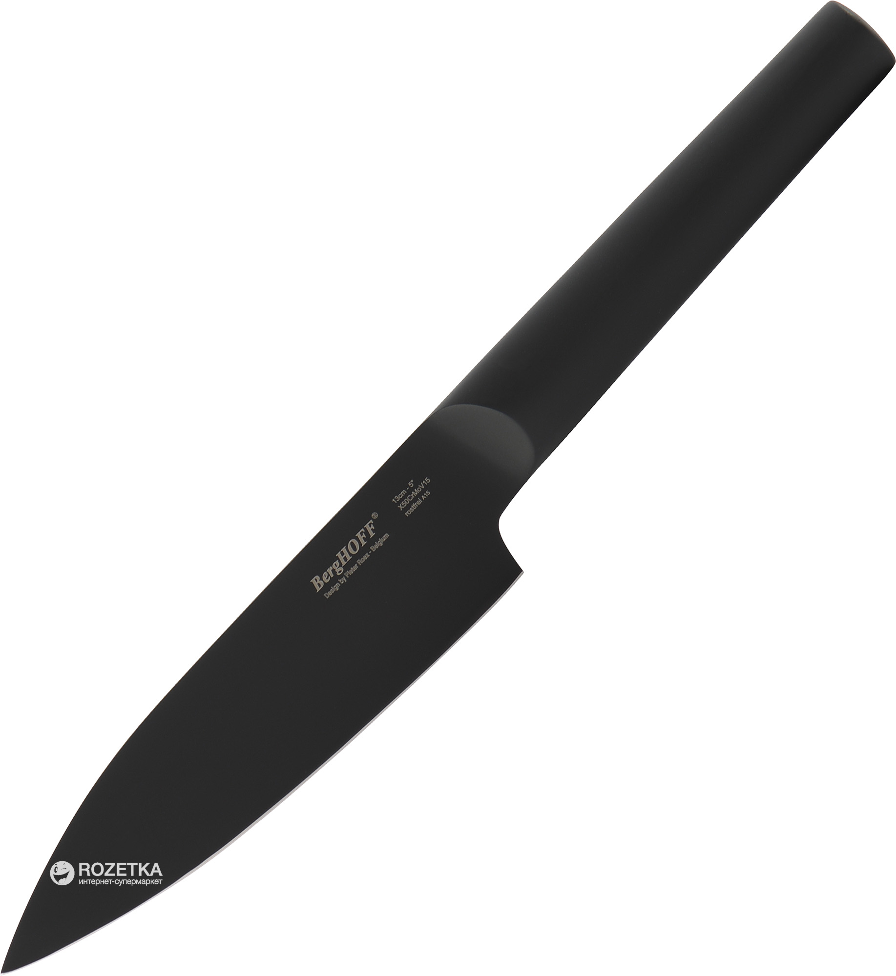 

Кухонный нож BergHOFF Ron поварской 130 мм Black