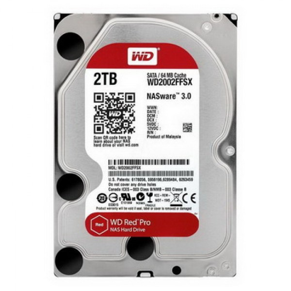 

HDD SATA 2.0TB WD Red Pro NAS 7200rpm 64MB (WD2002FFSX)