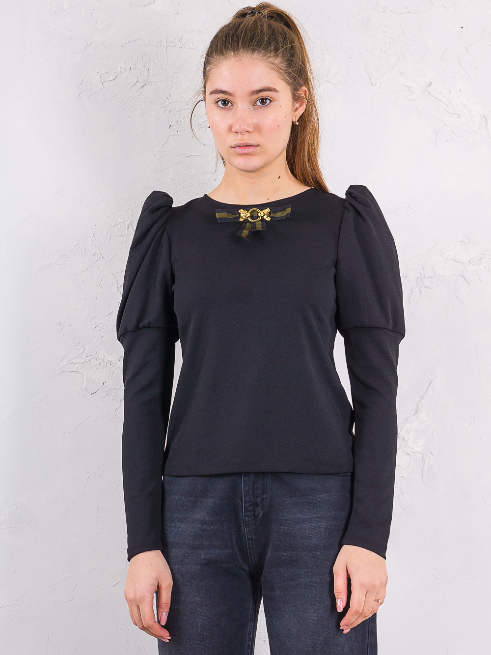 

Блузка с брошью Sarah Chole 1T18340011  Черный, Блузка с брошью Sarah Chole 1T18340011 XS Черный