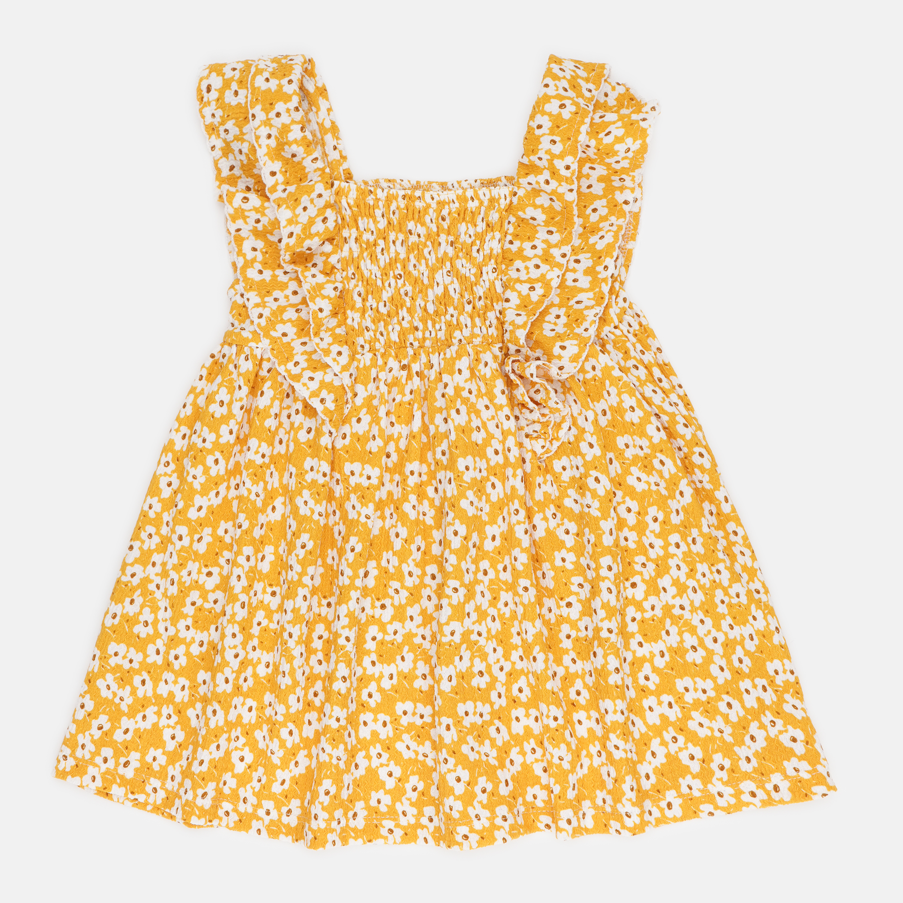 Акція на Сукня для дівчат Zara 3335/137 98 см Yellow від Rozetka