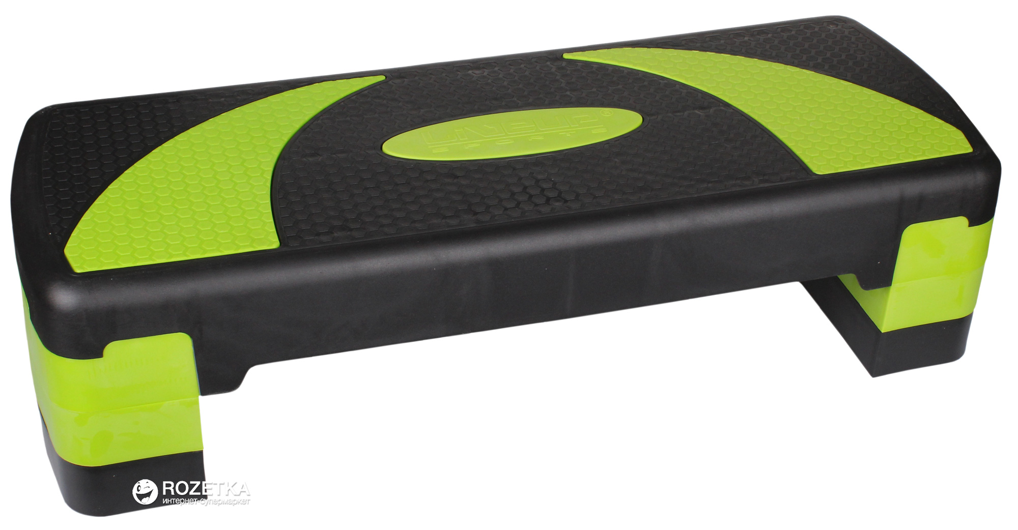 

Степ-платформа LiveUp Power Step 78x30x10 см Green-Black (LS3168B)