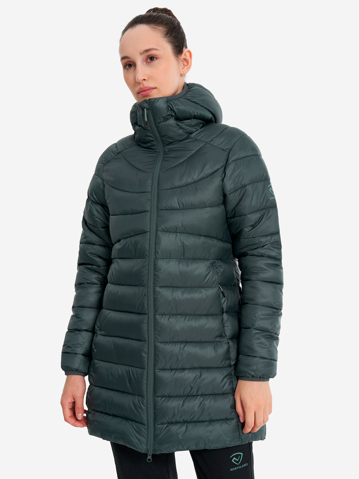 Акція на Куртка зимова жіноча Northland Women's jacket 130493-91 44 Сіра від Rozetka