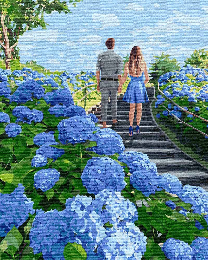 

Картина по номерам Идейка Гуляя вдвоем 40*50 см (без коробки) арт.KHO4753