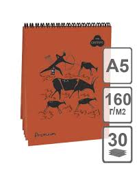

Блокнот для пастели Лилия Холдинг Premium Terracotta А5 160г 30л