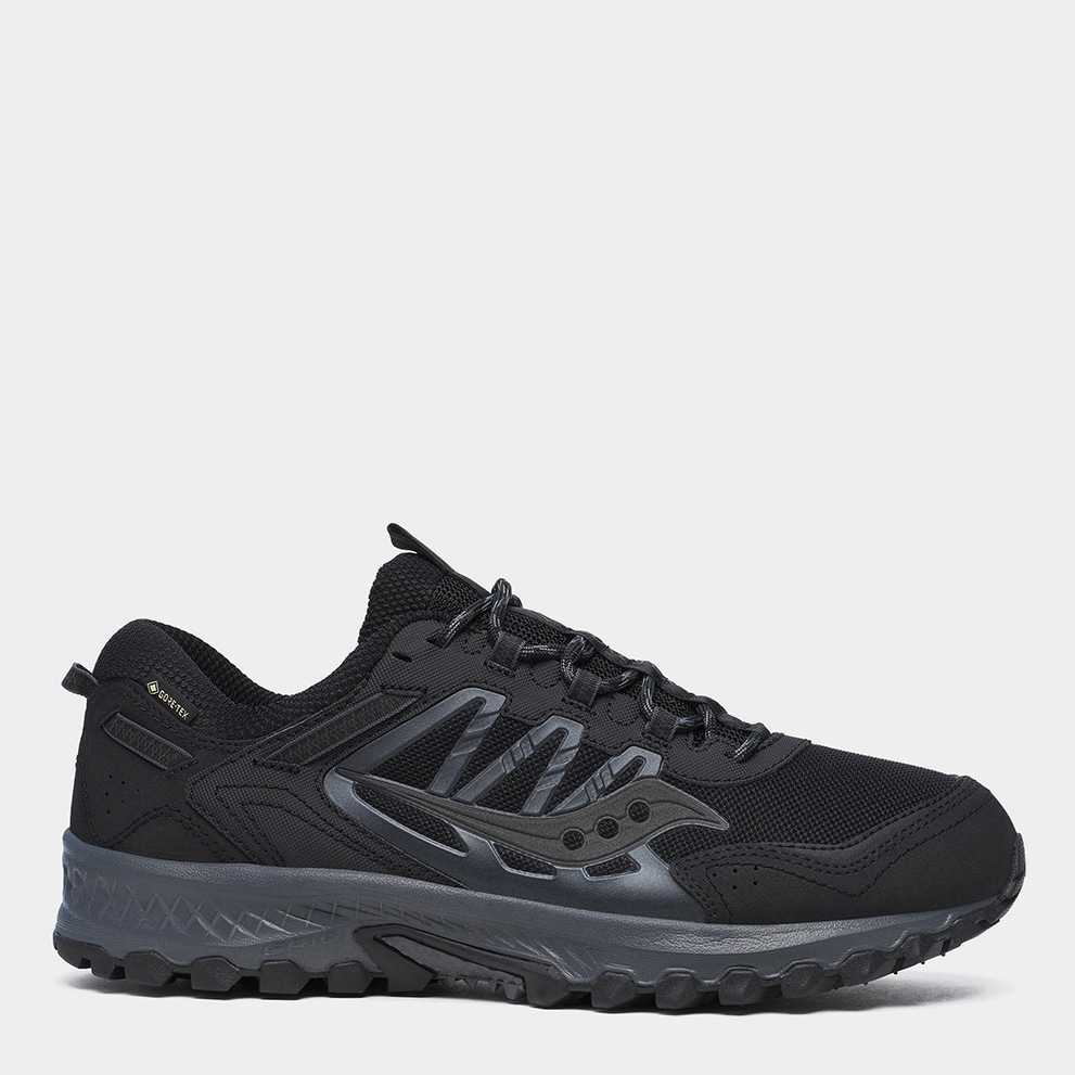 Акція на Чоловічі кросівки з Gore-Tex Saucony Grid Peak Gtx S70849-1 46.5 (12US) 30 см Чорні від Rozetka